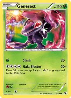 Pokémon-Karte Genesect 016/113
