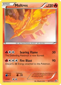 Pokémon-Karte Moltres 022/113