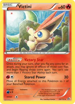Pokémon-Karte Victini 023/113