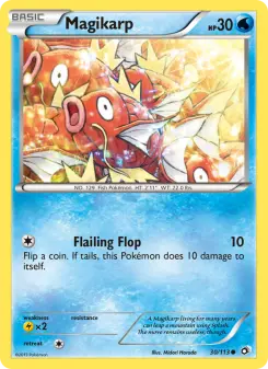 Pokémon-Karte Magikarp 030/113