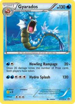 Pokémon-Karte Gyarados 031/113