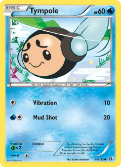 Pokémon-Karte Tympole 040/113