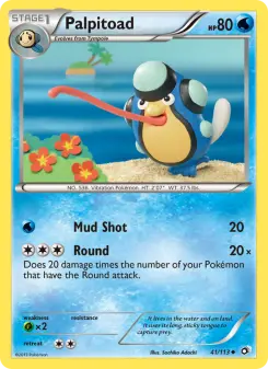 Pokémon-Karte Palpitoad 041/113