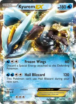 Pokémon-Karte Kyurem-EX 044/113