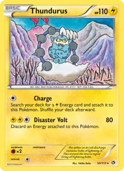 Pokémon-Karte Thundurus 050/113