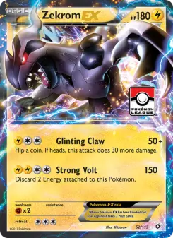 Pokémon-Karte Zekrom-EX 052/113