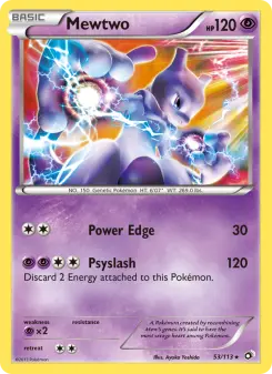 Pokémon-Karte Mewtwo 053/113