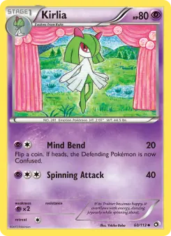Pokémon-Karte Kirlia 060/113