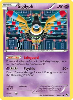 Pokémon-Karte Sigilyph 066/113