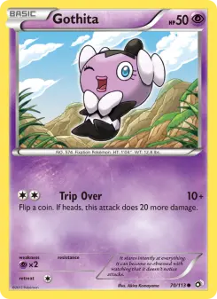 Pokémon-Karte Gothita 070/113