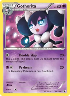 Pokémon-Karte Gothorita 071/113