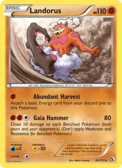 Pokémon-Karte Landorus 085/113