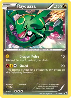 Pokémon-Karte Rayquaza 093/113