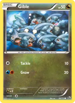 Pokémon-Karte Gible 094/113