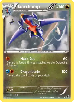 Pokémon-Karte Garchomp 096/113
