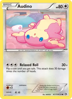 Pokémon-Karte Audino RC17