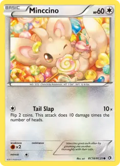 Pokémon-Karte Minccino RC18