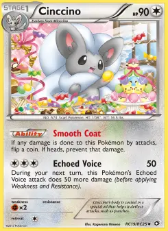 Pokémon-Karte Cinccino RC19