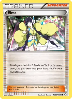 Pokémon-Karte Elesa RC20