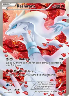 Pokémon-Karte Reshiram RC22