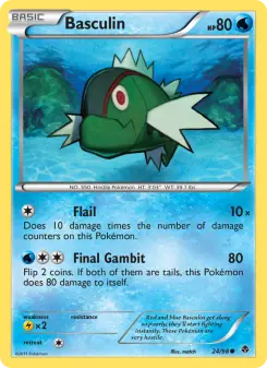 Pokémon-Karte Basculin 024/098
