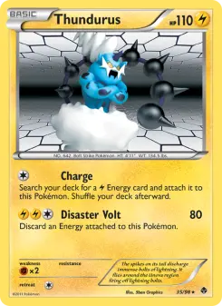 Pokémon-Karte Thundurus 035/098