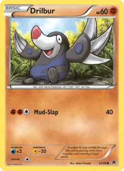 Pokémon-Karte Drilbur 055/098