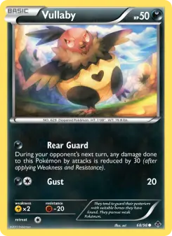 Pokémon-Karte Vullaby 068/098
