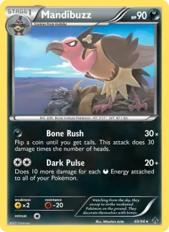 Pokémon-Karte Mandibuzz 069/098