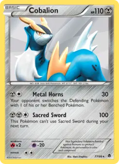 Pokémon-Karte Cobalion 077/098