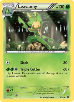 Pokémon-Karte Leavanny 008/098