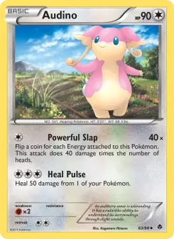 Pokémon-Karte Audino 083/098