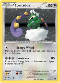 Pokémon-Karte Tornadus 089/098
