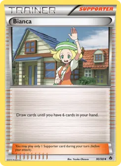 Pokémon-Karte Bianca 090/098