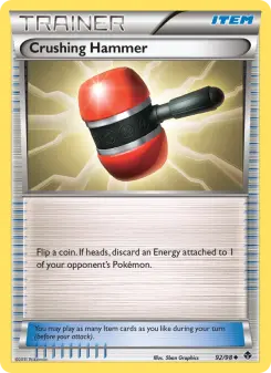 Pokémon-Karte Crushing Hammer 092/098