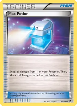 Pokémon-Karte Max Potion 094/098