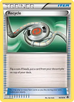 Pokémon-Karte Recycle 096/098