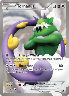 Pokémon-Karte Tornadus 098/098