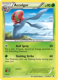 Pokémon-Karte Accelgor 012/101