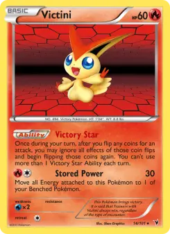 Pokémon-Karte Victini 014/101