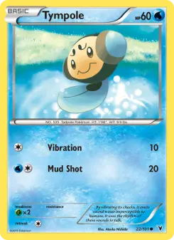 Pokémon-Karte Tympole 022/101