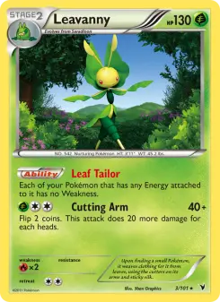 Pokémon-Karte Leavanny 003/101