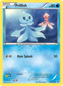 Pokémon-Karte Frillish 030/101