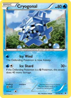 Pokémon-Karte Cryogonal 032/101