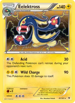 Pokémon-Karte Eelektross 041/101