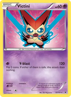 Pokémon-Karte Victini 043/101