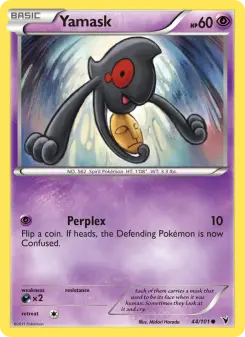 Pokémon-Karte Yamask 044/101