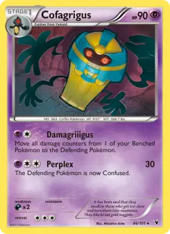 Pokémon-Karte Cofagrigus 046/101