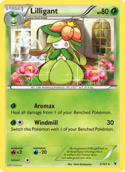 Pokémon-Karte Lilligant 005/101