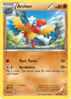 Pokémon-Karte Archen 066/101
